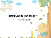 三年級(jí)下冊(cè)英語(yǔ)課件-Unit 4 Do you like candy？Lesson 19--Lesson20人教精通版