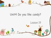 三年级下册英语课件-Unit 4 Do you like candy？Lesson 19人教精通版