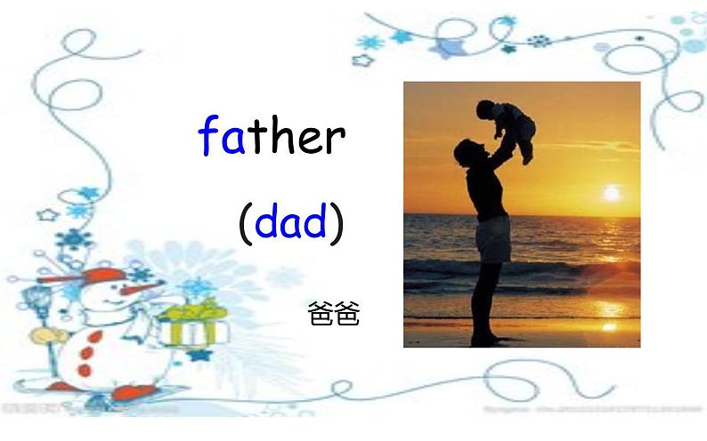 三年级下册英语课件-Unit3 This is my father.   Lesson 13 人教精通版04