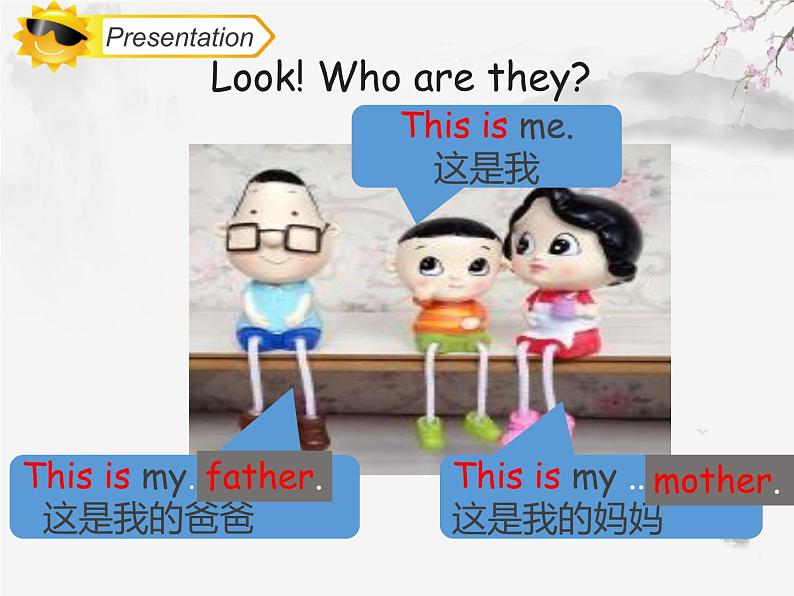 三年级下册英语课件-Unit3 This is my father.  Lesson  13 人教精通版08