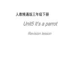 三年级下册英语课件-Unit5 It’s a parrot. 人教精通版