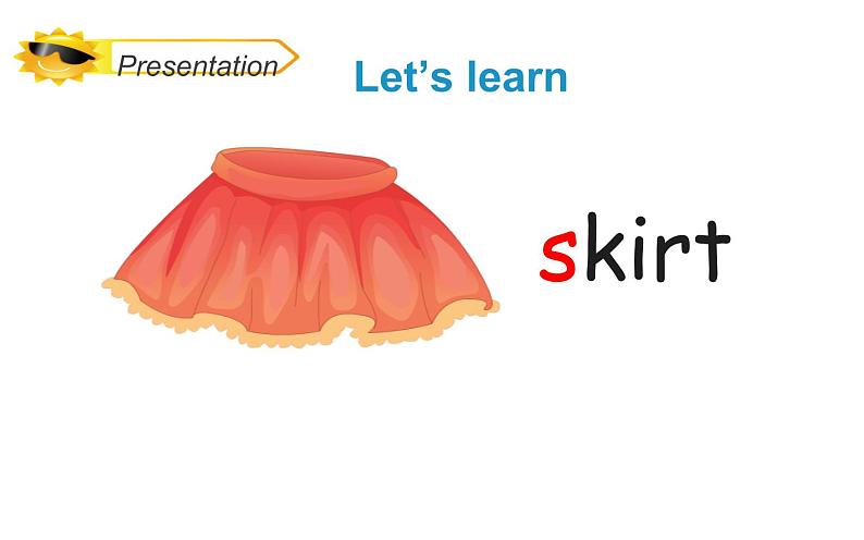三年级下册英语课件-Unit 6 Is this  your  skirt？ Lesson 31人教精通版第4页
