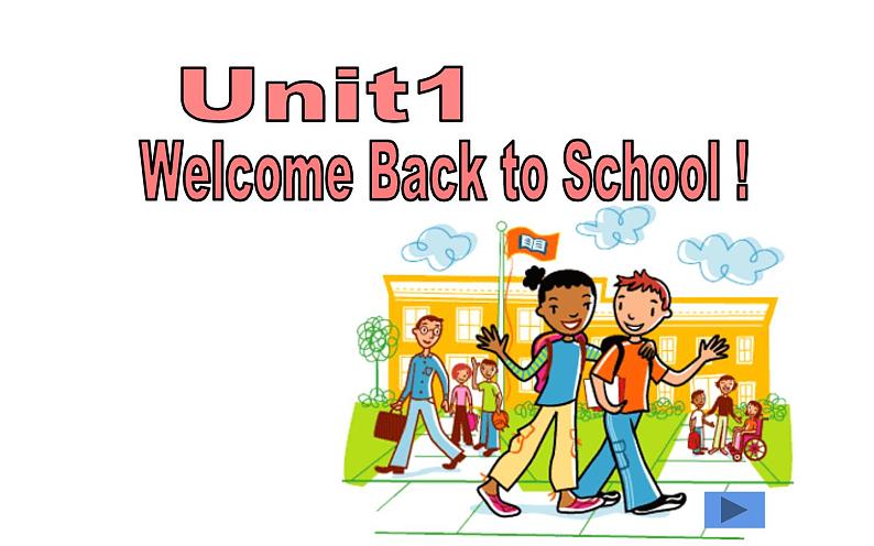 三年级英语下册课件-Unit 1  Welcome back to  school-人教PEP版01