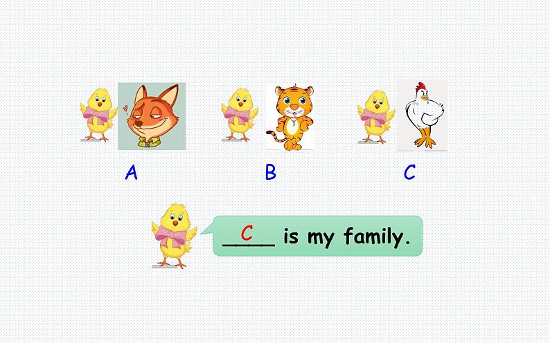 三年级英语下册课件-Unit 2 My family Part B  Let’s learn -人教PEP版04