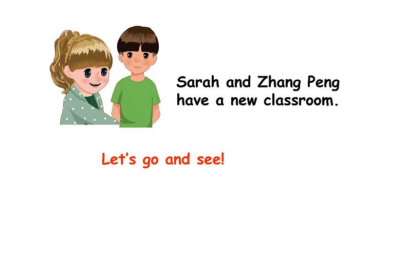 四年级英语上册课件-Unit 1 My classroom Part A Let’s talk-人教PEP版04