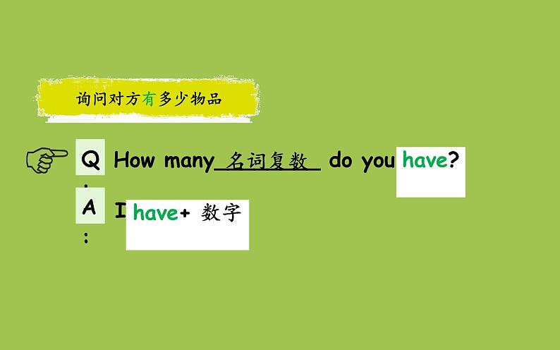 三年级英语下册课件-Unit 6 How many？Part B Let’s talk & Let’s learn-人教PEP版06