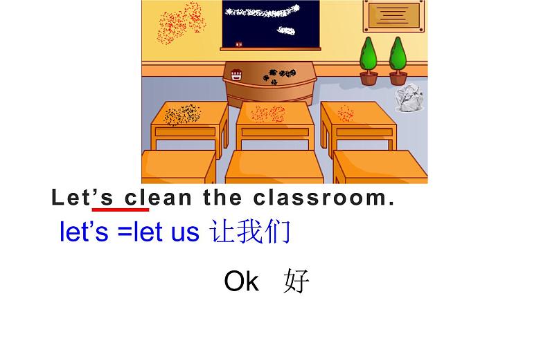 四年级英语上册课件-Unit 1 My classroom PartB Let's talk-人教PEP版03