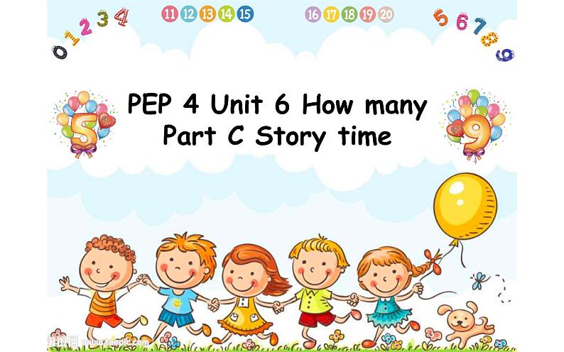 三年级英语下册课件-Unit 6 How many Part C Story time -人教PEP版01