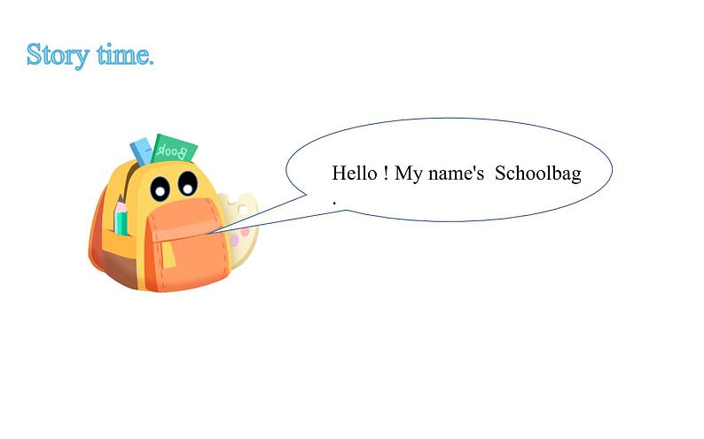 四年级英语上册课件-Unit 2 My Schoolbag Part A Let's talk ＆ Let's play-人教PEP版02