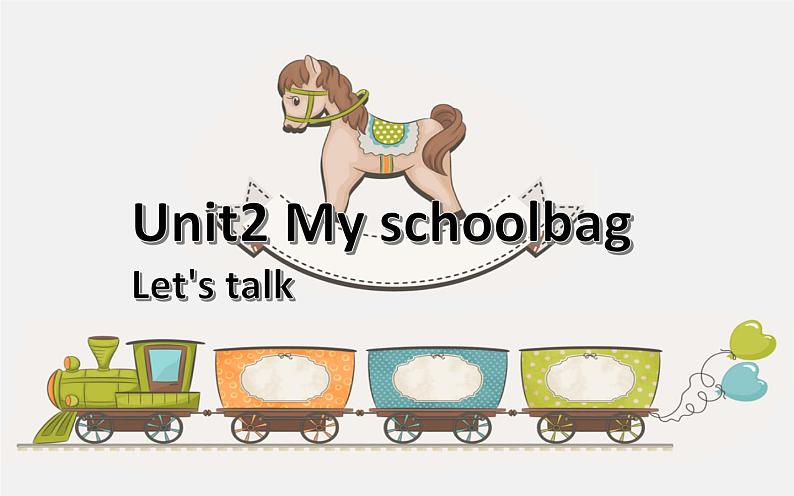 四年级英语上册课件-Unit 2 My Schoolbag Let's talk-人教PEP版01