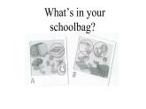 四年级英语上册课件-Unit 2 My Schoolbag B   Read  and  write-人教PEP版