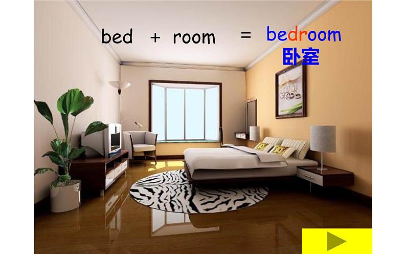 四年级英语上册课件-Unit 4  My home Part  A  Let’s    learn-人教PEP版05