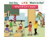 五年级英语上册课件-Unit 1  What’s he like？Part B Let’s learn-人教PEP版