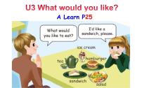 小学英语人教版 (PEP)五年级上册Unit 3 What would you like? Part A评课ppt课件