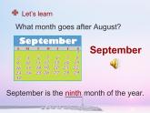 人教精通版英語(yǔ)六上Unit 5《July is the seventh month》（Lesson 27） 課件
