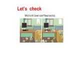 五年级英语上册课件-Unit 5  There is a big bed B  let’s check & let’s wrap it up & C story  time-人教PEP版.