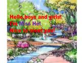五年级英语上册课件-Unit6  In a nature  park Part A Let's learn-人教PEP版.