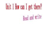 六年级英语上册课件- Unit1 How can I get there？Read and write-人教PEP版.