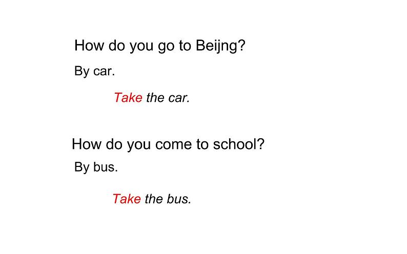 六年级英语上册课件- Unit2 Ways to go to school Period 3-人教PEP版.02