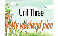 人教版 (PEP)六年级上册Unit 3 My weekend plan Part A课文配套课件ppt