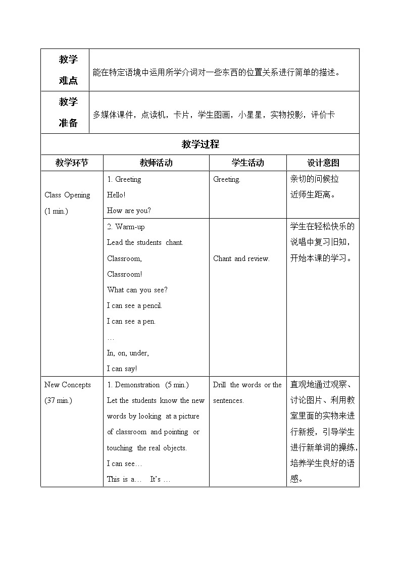 Unit 1 Lesson 3 Where Are They 课件+教案+课后题02