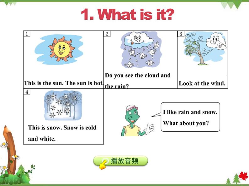 Unit 2 Lesson 10 Rain and Sun 课件+素材03