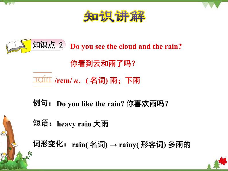 Unit 2 Lesson 10 Rain and Sun 课件+素材06