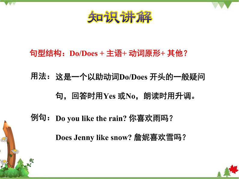 Unit 2 Lesson 10 Rain and Sun 课件+素材07