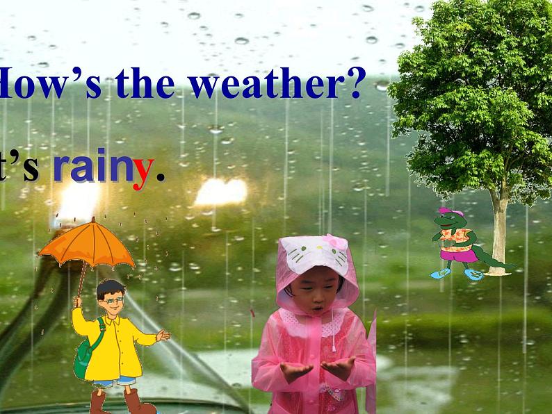 Unit 2 Lesson 11 How’s the Weather Today 课件+教案07