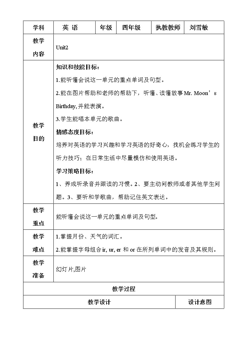 Unit 2 Again, Please! 课件+教案01