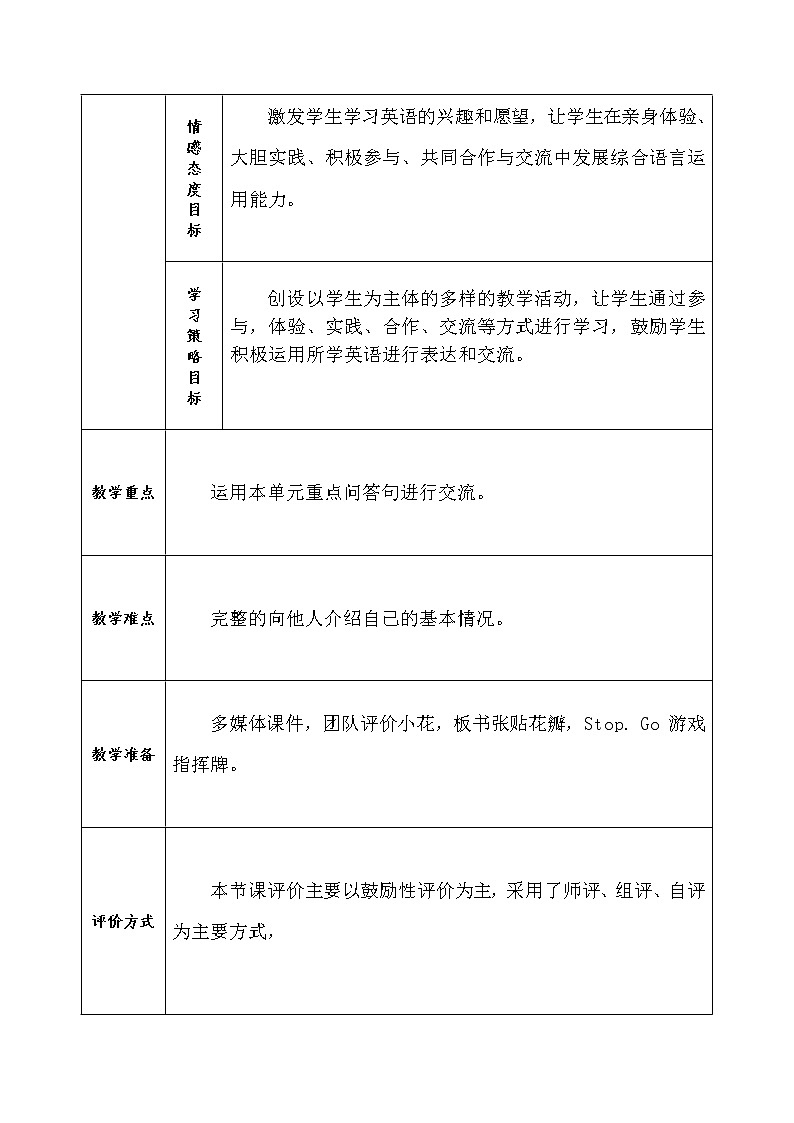 Unit 3 Again, Please! 课件+试题+教案02
