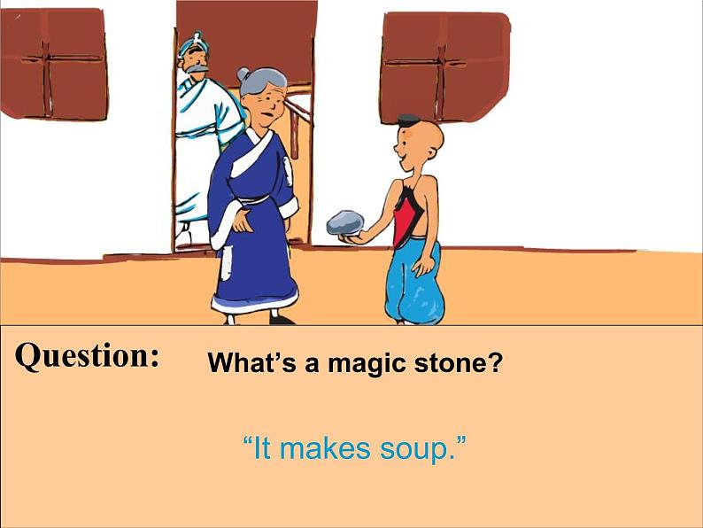 三年级下册英语课件-Unit 3 Food and Meals Lesson 18  The Magic Stone 1｜冀教版（三起）(共10张PPT)第6页