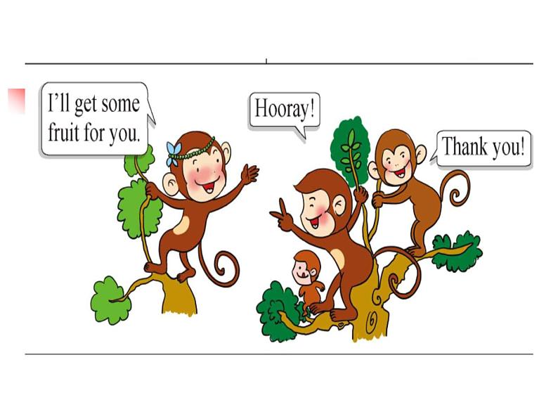 三年级下册英语课件-Unit 4 Food and Restaurants Lesson 24 A Little Monkey 1｜冀教版（三起）(共11张PPT)05