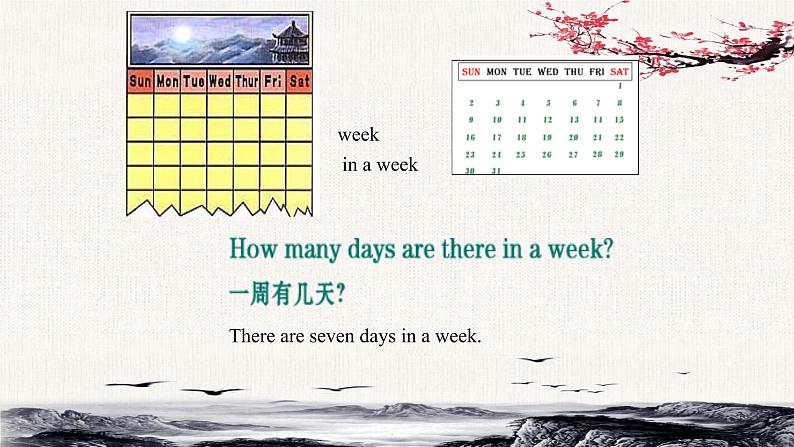 Unit 4 There are seven days in a week？Lesson20课件04