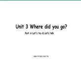 人教PEP-6下 Unit3 第1课时Part A Let's try & Let's talk 课件
