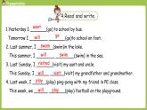 冀教版（三起）六年級(jí)英語(yǔ)下冊(cè) unit3Again,please課時(shí)7 課件