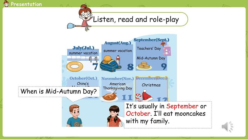 人教PEP-5下 Unit3 第5课时Part B Let 's learn& Ask and write第5页