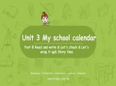 人教版PEP（三起）五年级英语下  Unit3 第6课时Part B Read and write & Story time 课件