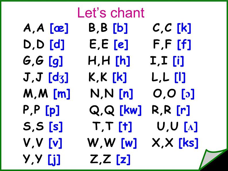 U1 A Let's spell 课件02