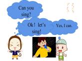 三年级上册英语课件-Unit 6 Let's Sing! 粤人版（开心英语）