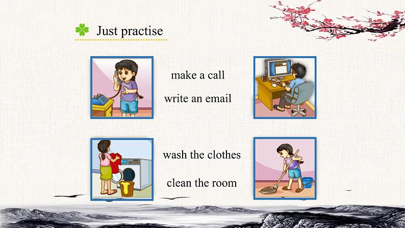 Unit 5 I'm cleaning my room。Lesson26课件05