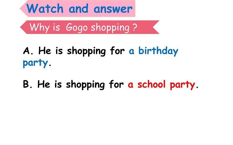 五年级上册英语课件-Unit 6 shopping for a school party  粤人版（开心英语）08