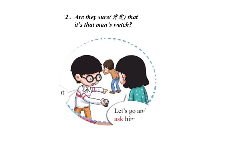 四年级下册英语课件-Lesson 1  Whose watch is it？ 科普版03