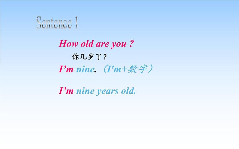 三年级上册英语课件-Lesson 5  How old are you？ 科普版05