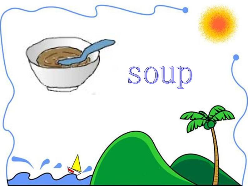 三年级下册英语课件-Unit 3 Food and Meals Lesson 14 Would You Like Some Soup？ ｜冀教版（三起）(共21张PPT)04