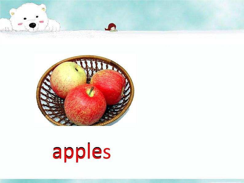 三年级下册英语课件-Unit 4 Food and Restaurants Lesson 19 I Like Fruit 1｜冀教版（三起）(共19张PPT)第3页