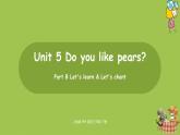 人教PEP版三年级下册  Unit5 第5课时Part B Let's Learn & Let's chant(PPT课件+素材）