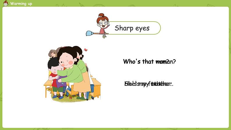 人教PEP版三年级下册  Unit2 第4课时Part B Let's talk & Let's play(PPT课件+素材）05