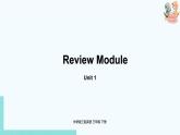 外研版（三起）三年级英语下册 Review Module Unit1（PPT课件音频）