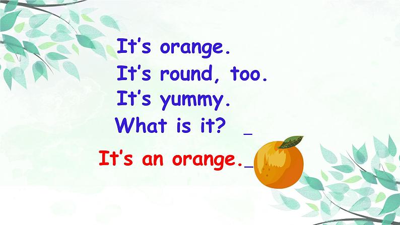 Unit 5 Part A 第二课时 Let's learn—Let's chant课件+音频04